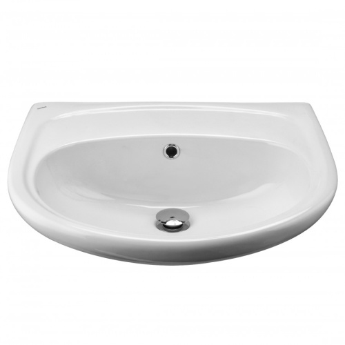 Раковина из сантехнического фарфора Santek Анимо 1WH110505 48х58 подвесная цвет белый - фото 2