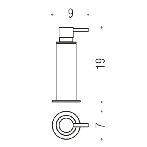 Дозатор Colombo Plus W4980.CR - фото 2