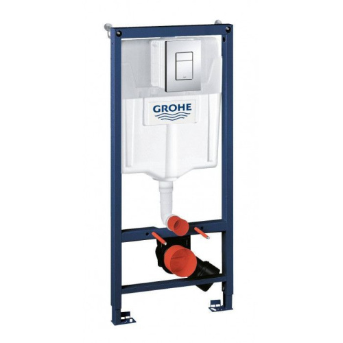 Сет унитаз AM25010+Система инсталляции для унитаза, GROHE Rapid SL, комплект 3 в 1, монтажная высота 1.13 м, (38772001) - фото 5