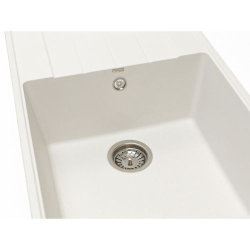 Кухонная мойка Grandex Aqua 600211 76х50 цвет белый поверхность матовая - фото 5