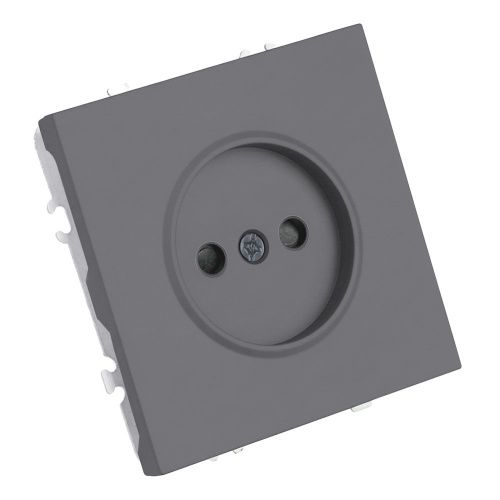 Розетка 1-местная с з/ш б/з СЗК Stekker Эмили 50242 - фото 2