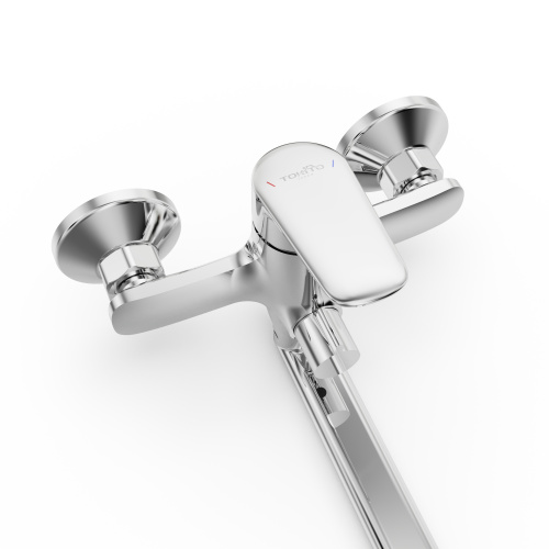 Смеситель для ванны Tokito HAPPO TOK-HAP-1015 настенный хром - фото 2