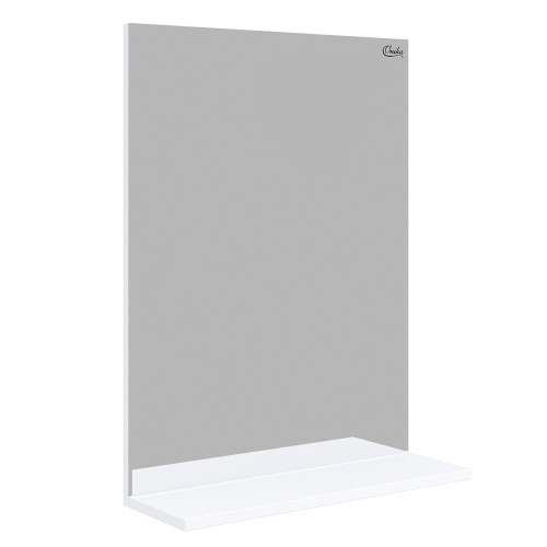 Комплект мебели: тумба + раковина 52x44x82 + зеркало Onika ЭКО 105204 напольный цвет белый - фото 3