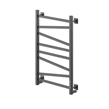 Полотенцесушитель Veconi Barro-C B8050B-C 50х80 электрический черный