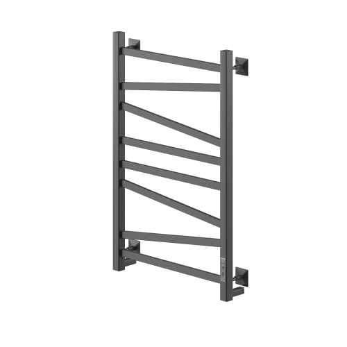 Полотенцесушитель Veconi Barro-C B8050B-C 50х80 электрический черный