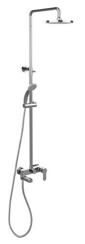 Душевая стойка Paffoni Light KITZCOL632CR110 настенная цвет хром - фото 2