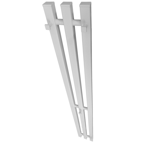 Полотенцесушитель Маргроид Inaro профильный Inaro3v-12012-1081-9016R 15х120 электрический белый матовый - фото 3