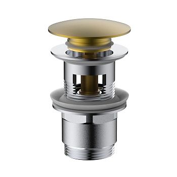 Донный клапан Vincea DPU-1B01BG золото
