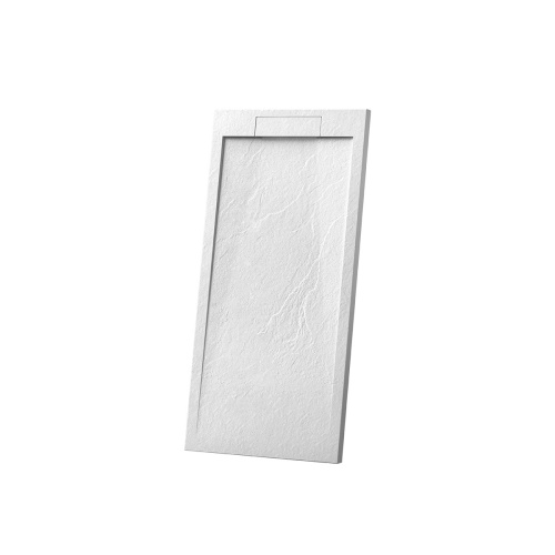 Душевой поддон Vincea H25 VST-4SRL8010W 100х80 искусственный камень белый матовый