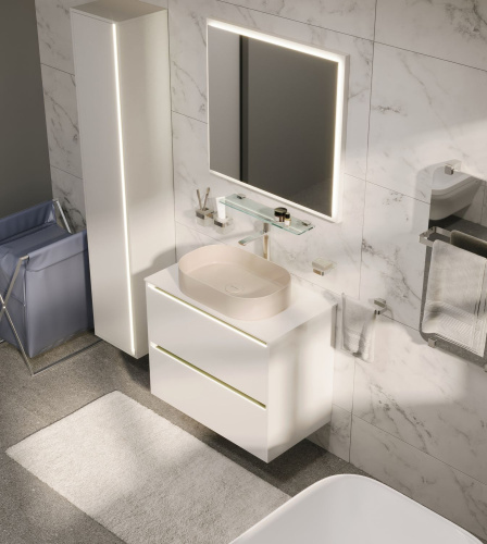 Шкаф-пенал Allen Brau Activity 1.34008.BGM 35х35х180 подвесной цвет зеленый/синий - фото 4