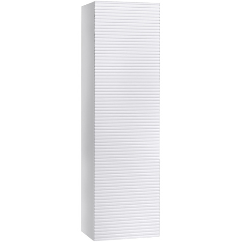 Шкаф-пенал Jorno KARAT Kar.04.130/P/W 33х32х130 подвесной цвет белый