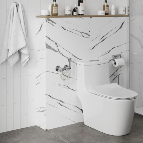 Гигенический душ со смесителем Teymi Martta T10268 хром - фото 4