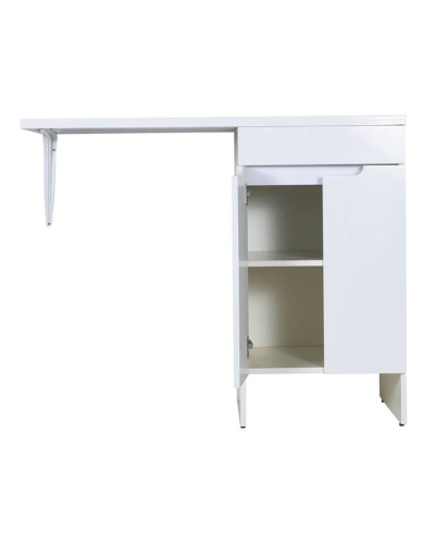 Тумба с раковиной Orange Sistema STD-110TUW+RAR 110х48х91 цвет белый - фото 4