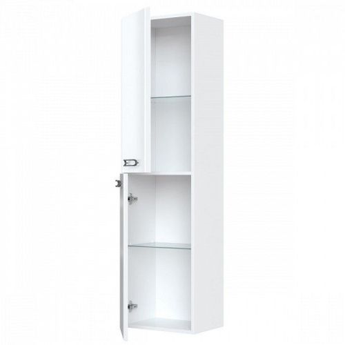 Шкаф-пенал IDDIS Brick BRI40W0i97 40х30х150 подвесной цвет белый - фото 2