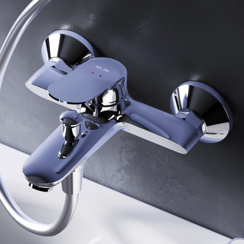 Смеситель для ванны и душа Am.Pm Sunny F85C10000 настенный хром