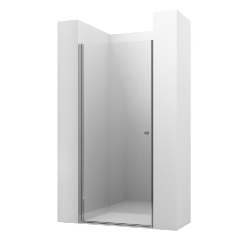 Душевая дверь Ambassador Elysium 111011111CX 100х200 стекло прозрачное профиль хром глянцевый