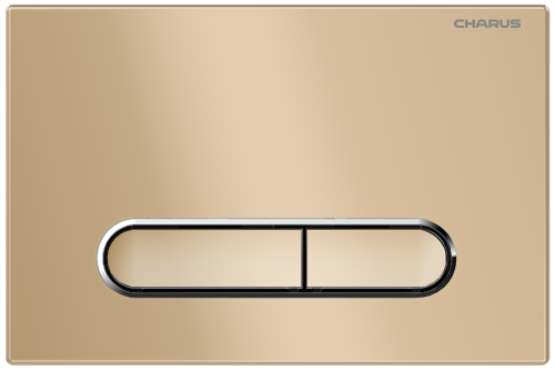 Клавиша смыва механическая CHARUS Magnus FP.340.51.01 цвет песок матовый