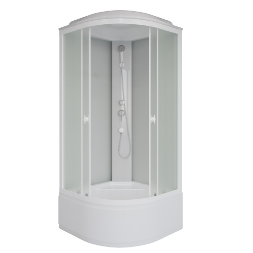 Душевая кабина Niagara Promo P100/40/MT 100х100 четверть круга с крышей ориентация универсальная - фото 2