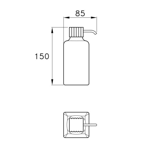 Дозатор Stella Casanova CS 10009 CR00 - фото 2