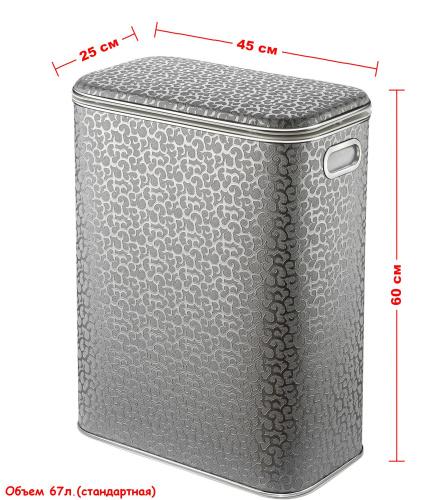 Корзина для белья Geralis Flower FHH-B - фото 2