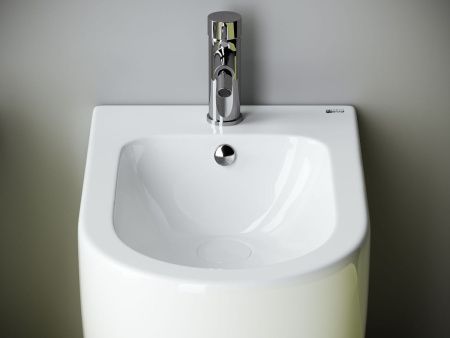 Биде напольное Ceramica Nova METROPOL CN4005 цвет белый