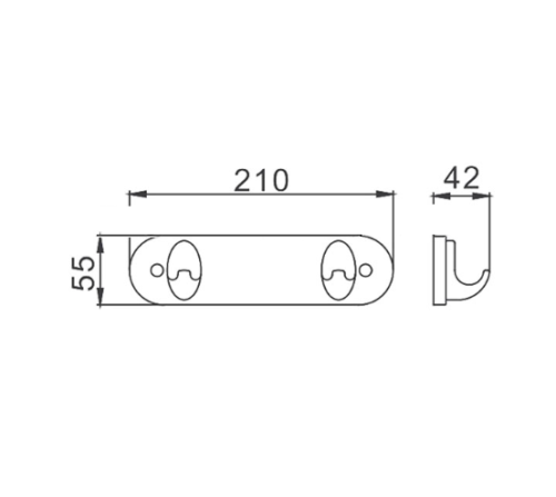Крючок D-Lin D282310 - фото 2