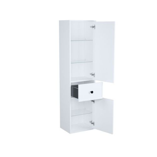 Шкаф-пенал IDDIS Torr TOR40W0i97 40х30х150 подвесной цвет белый - фото 3