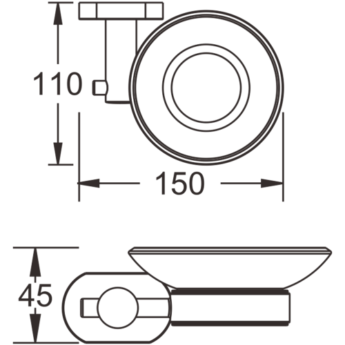 Мыльница BELZ B90102 - фото 3