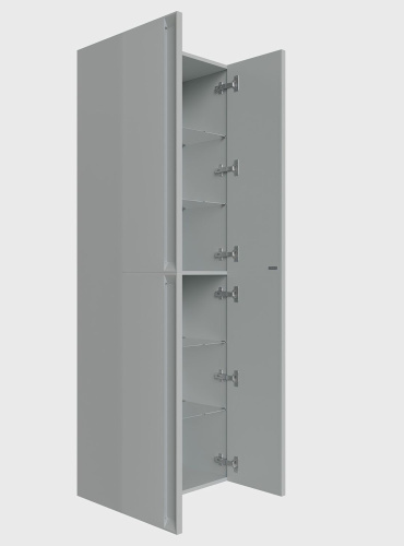 Шкаф-пенал Allen Brau Eclipse 2.0 1.E1006.PWM 2.0 60х32х180 подвесной цвет серый - фото 2