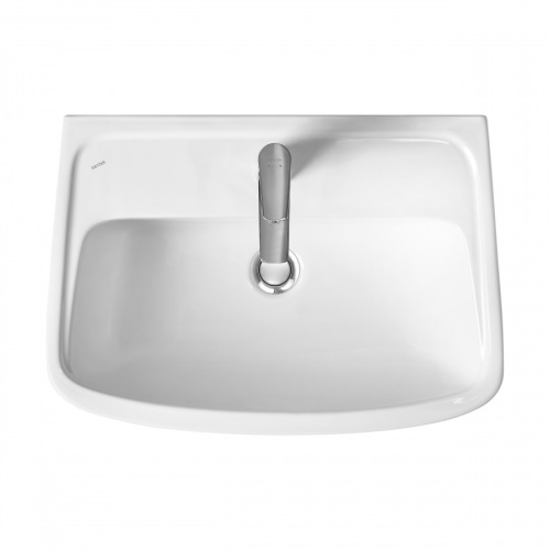 Раковина из сантехнического фарфора Santek Лонги 1WH501756 42х60 подвесная цвет белый - фото 4