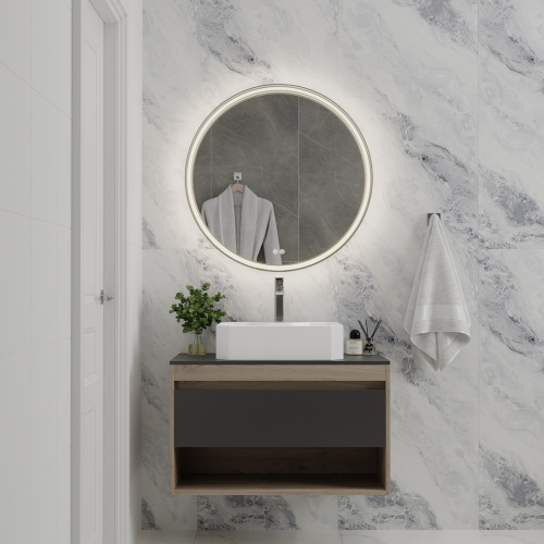 Зеркало в ванную Teymi Lina Romantic T20133 80х80 - фото 3