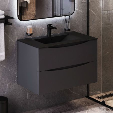 Смеситель Bond Cube B03-2188 на раковину черный