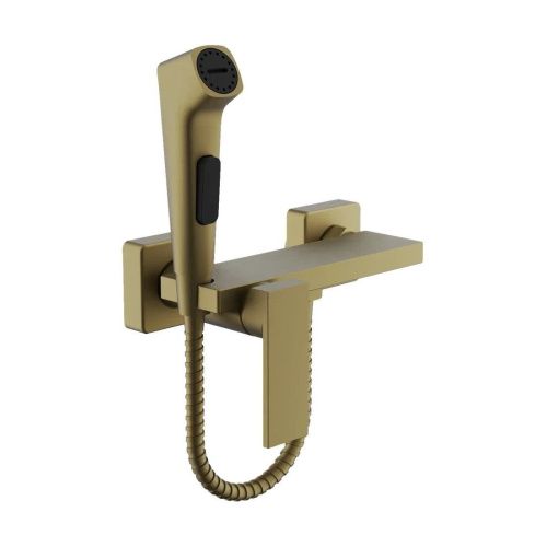 Гигиенический душ со смесителем Belz B55653-5 золото матовое - фото 2