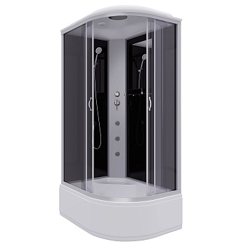 Душевая кабина Niagara Classic 25101434LG 120х80 асимметричная с крышей ориентация левая