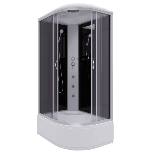 Душевая кабина Niagara Classic 25101434LG 120х80 асимметричная с крышей ориентация левая