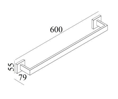 Полотенцедержатель BOCH MANN BM10657 - фото 3