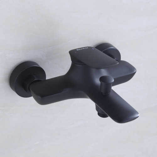 Смеситель для ванны Bond Cube B03-3188 настенный черный матовый - фото 3