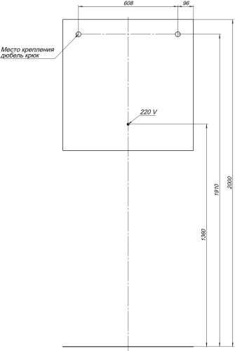 Зеркало в ванную Aquanet Гласс 00274016 80х80 цвет белый - фото 5