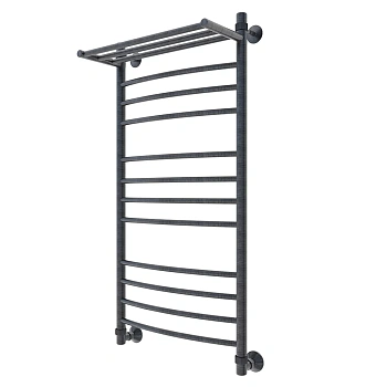 Полотенцесушитель Veconi Nemi-B N10050GR-B 50х100 водяной графит