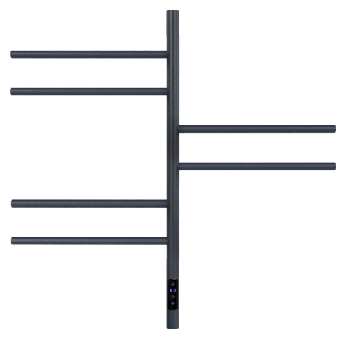 Полотенцесушитель Vincea VTD-1S2CGE 43х80 электрический графит - фото 3