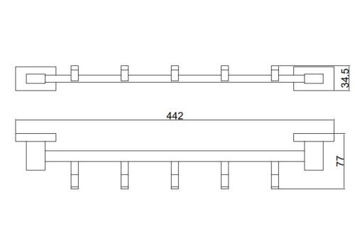 Крючок BELZ B90215-5 - фото 2