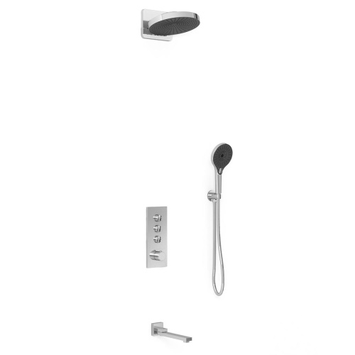 Душевая система Vincea VSFW-433TI1CH встраиваемая в стену с термостатом - фото 3