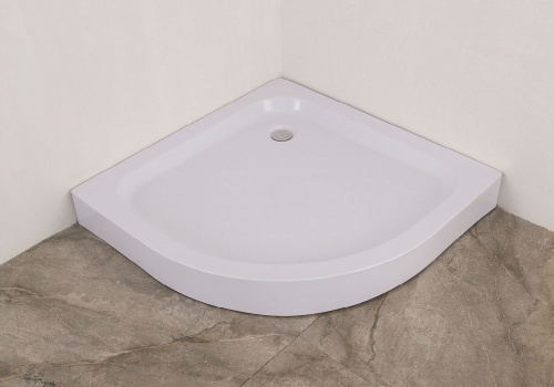 Душевой поддон Orange E01-100TB/T 98x98 акрил белый с каркасом - фото 3