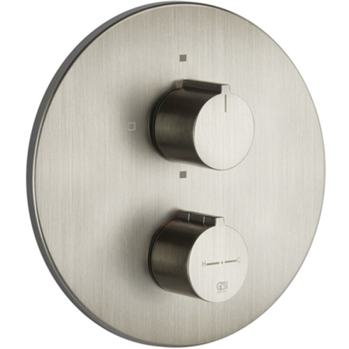 Смеситель Gessi Emporio Via tortona 38777#149 встраиваемый в стену никель с термостатом