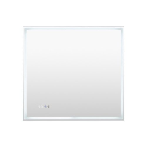 Зеркало в ванную Aquanet Оптима 00288965 80х75 цвет белый - фото 2