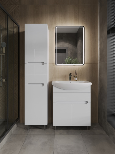 Зеркало в ванную Orange Nature ONP-60ZE 60х80 цвет бежевый - фото 5