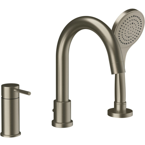 Смеситель Gessi Emporio Via tortona 18637#149 на борт ванны никель