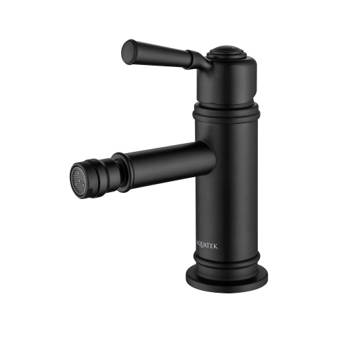 Смеситель Aquatek КЛАССИК AQ1518MB на биде черный матовый - фото 3