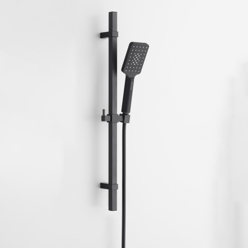 Душевой гарнитур Bond Cube B03-8788 настенный черный матовый