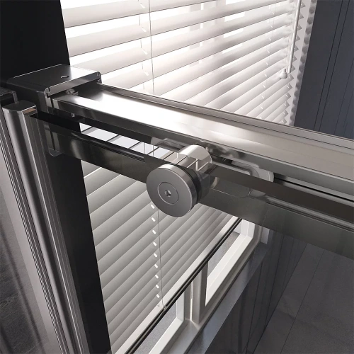 Душевая дверь Veconi Premium Trento PTD40-CH-130-01-C4 130х200 стекло прозрачное профиль хром глянцевый - фото 5